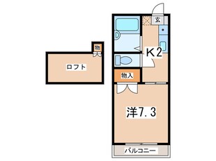 スカイライト大野Ⅱの物件間取画像